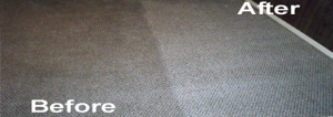 Carpet cleaning before and after carpet